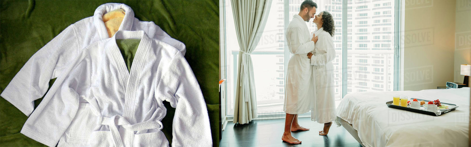 PURE COTTON BATHROBES